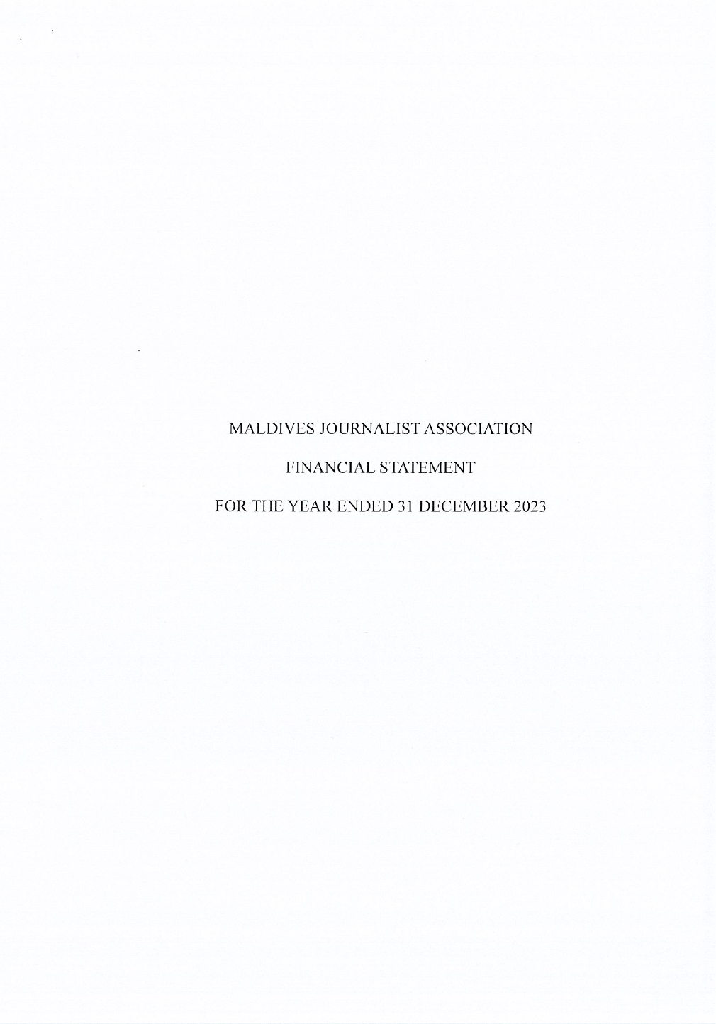 Audited Financial Statements 2023