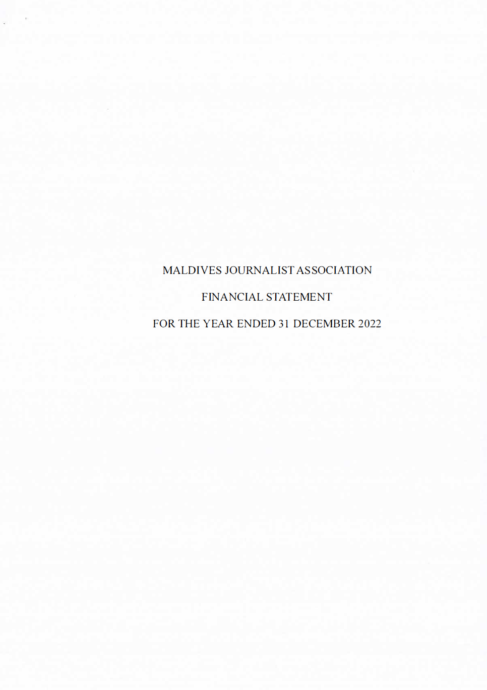 Audited Financial Statements 2022